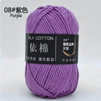 4ply Milk Cotton Yarn (50g)