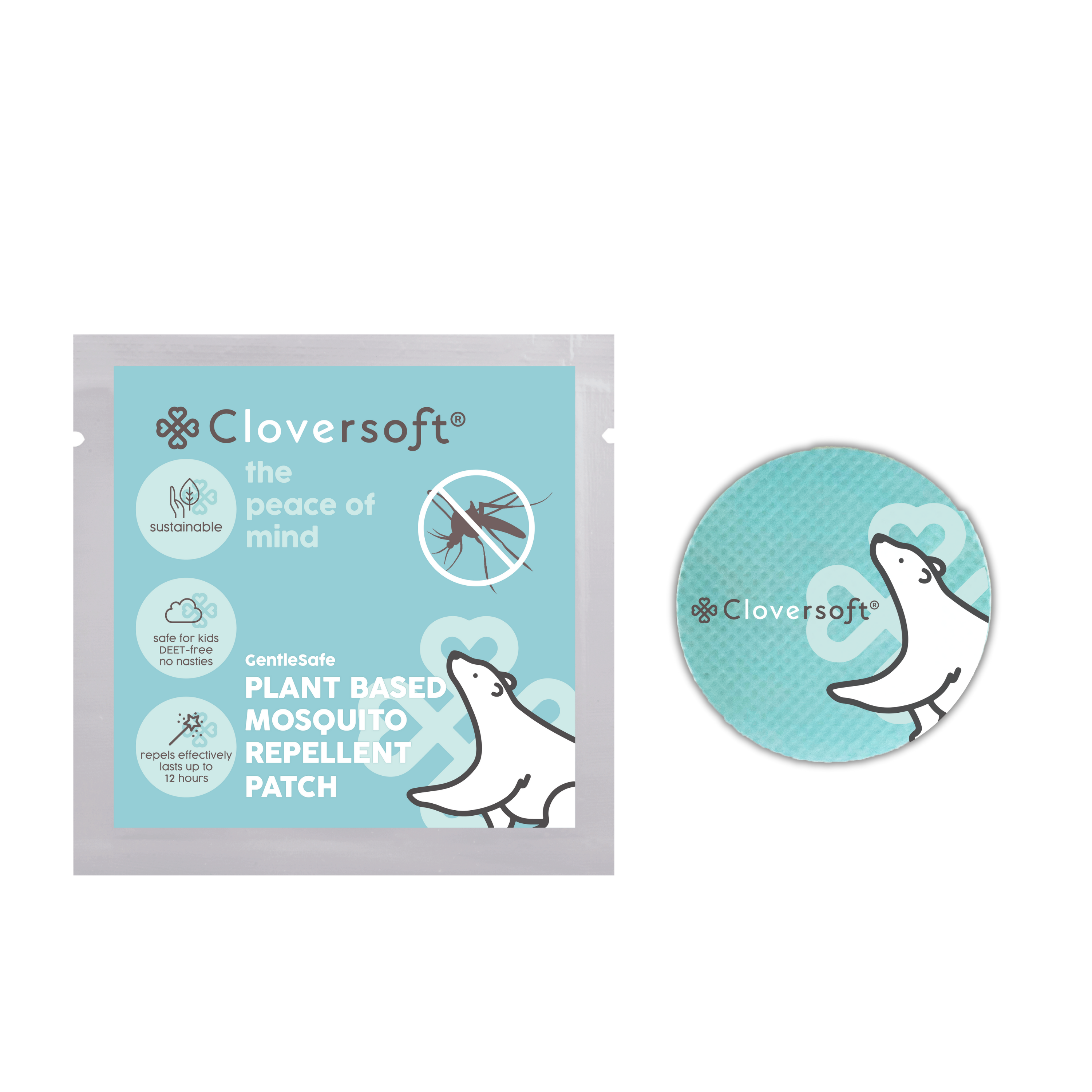 Cloversoft Mosquito Repellent Patch (10patch/pack)