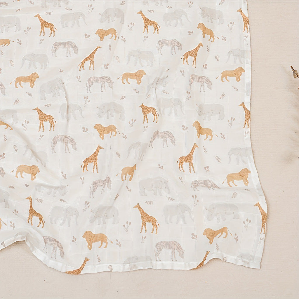 Bamboo Organic Cotton Baby Swaddle / Blanket