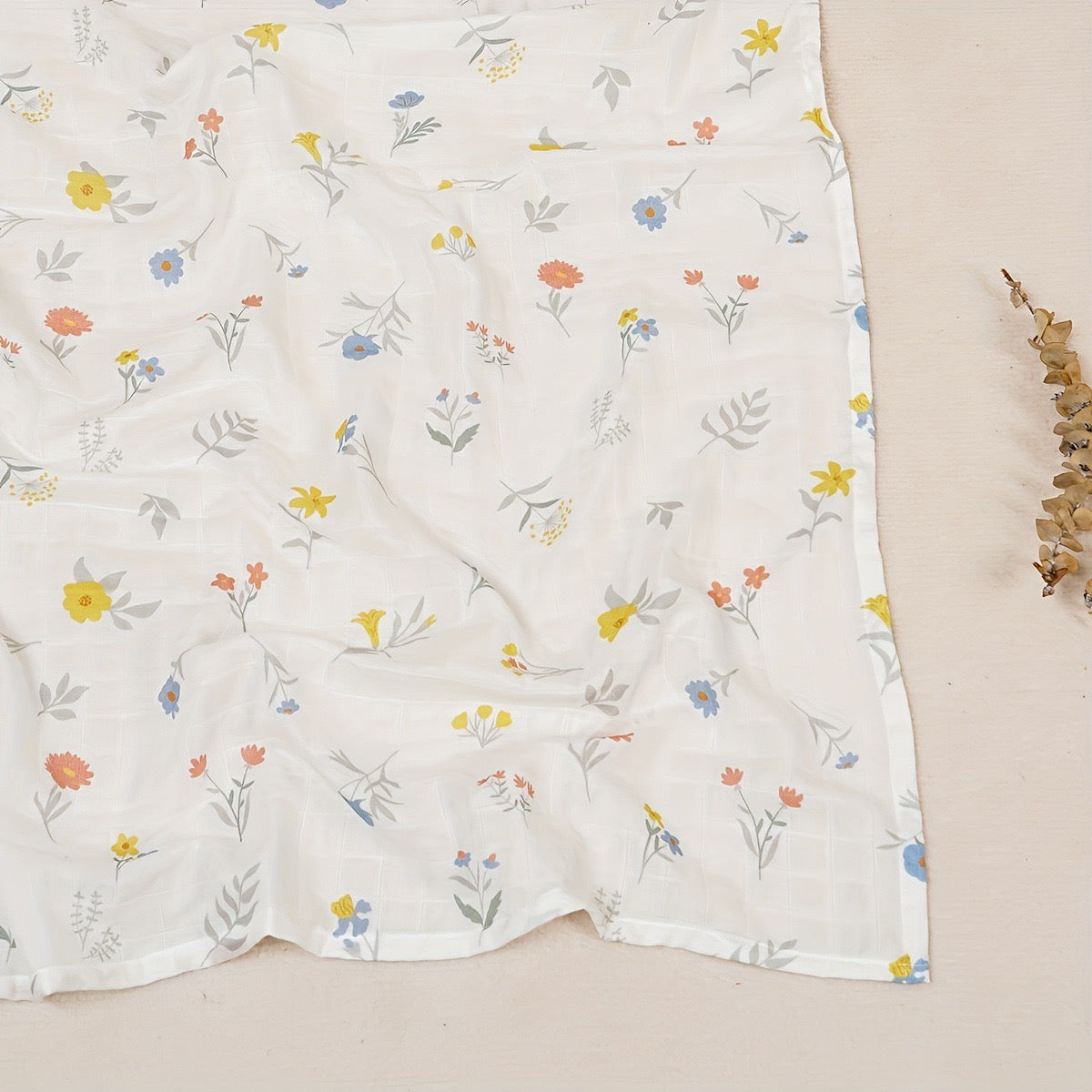 Bamboo Organic Cotton Baby Swaddle / Blanket