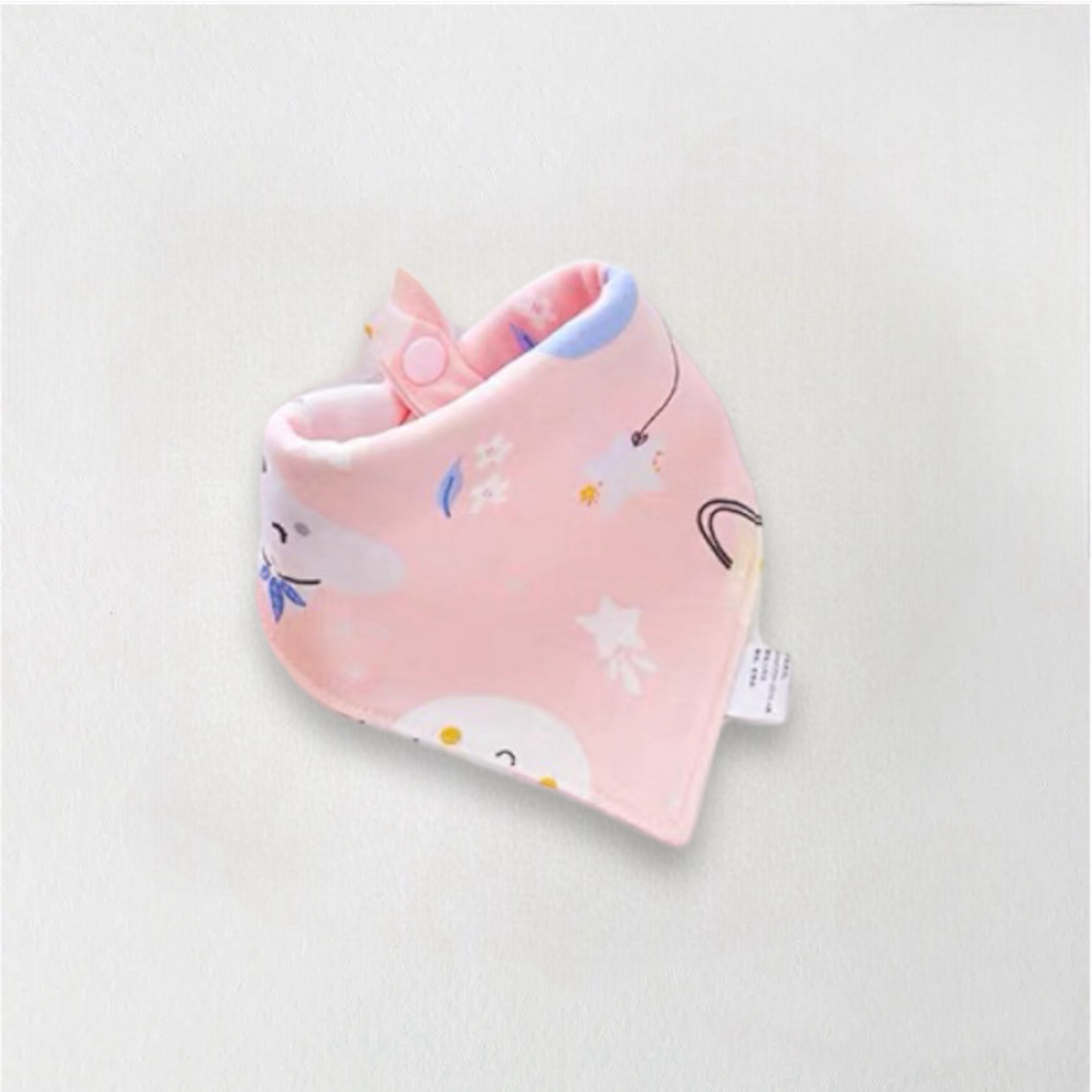 100% Cotton Baby Drool Bibs