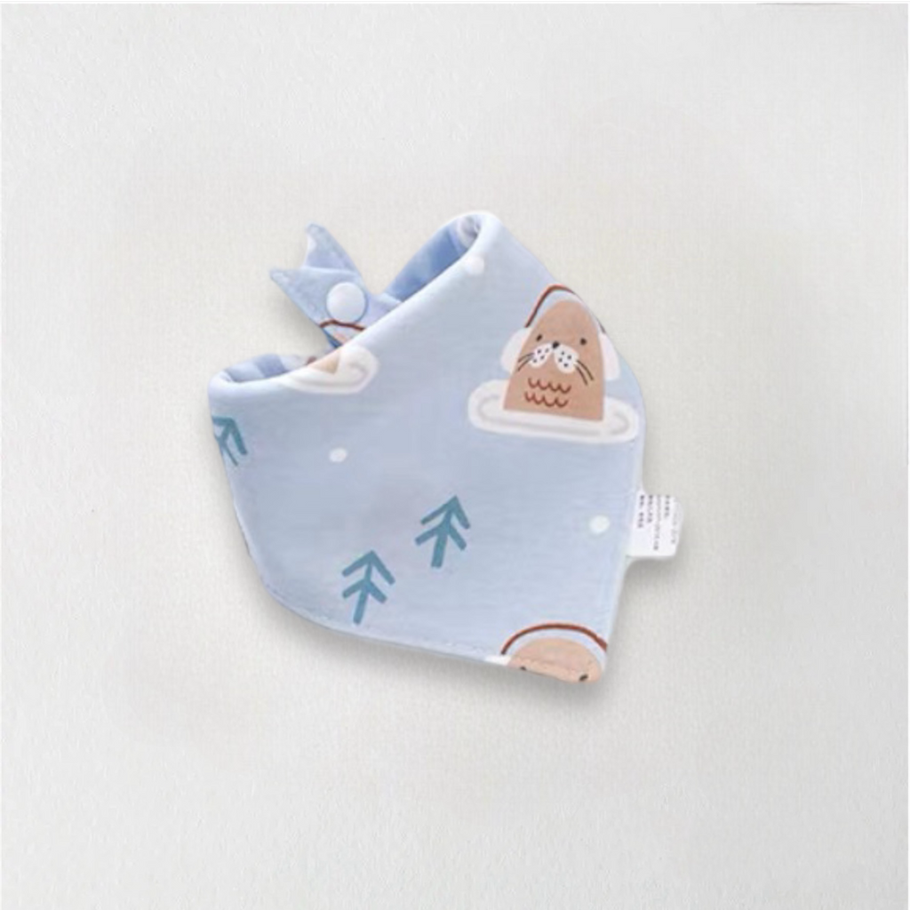 100% Cotton Baby Drool Bibs