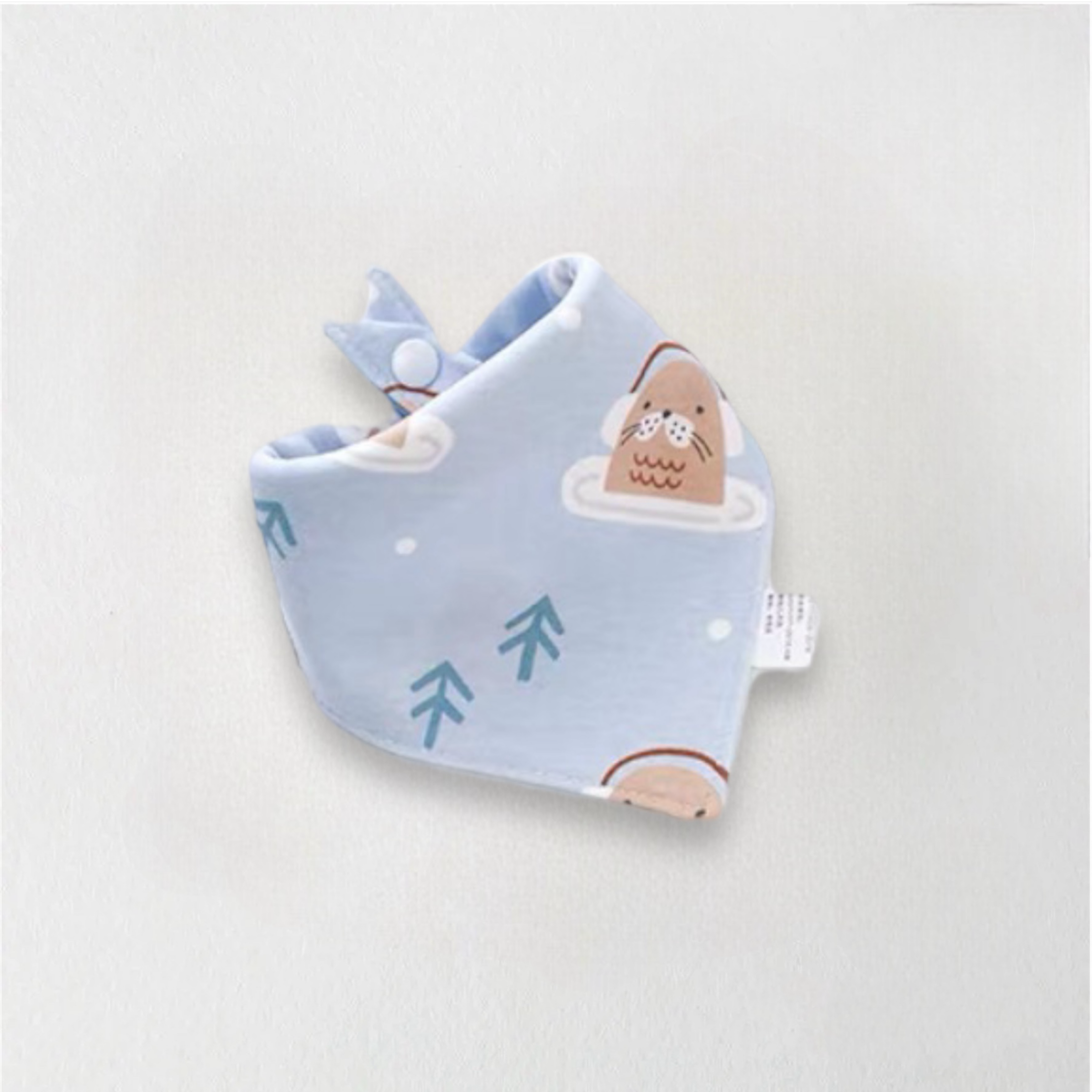 100% Cotton Baby Drool Bibs