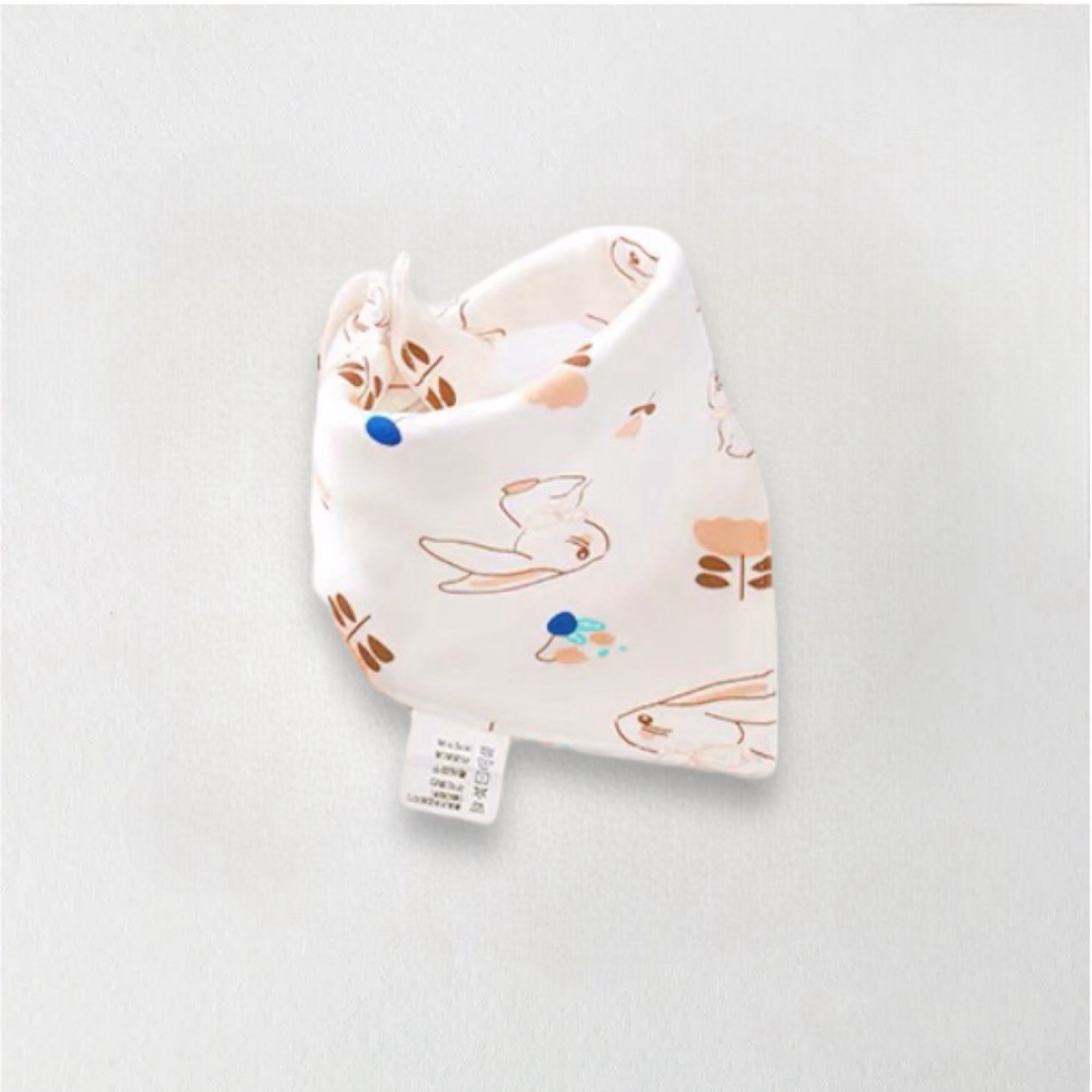 100% Cotton Baby Drool Bibs