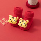 3D Cartoon Socks with Bell [Chinese New Year Theme]