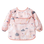 Baby Weaning Long Sleeve Bib (Cotton Inner Lining)