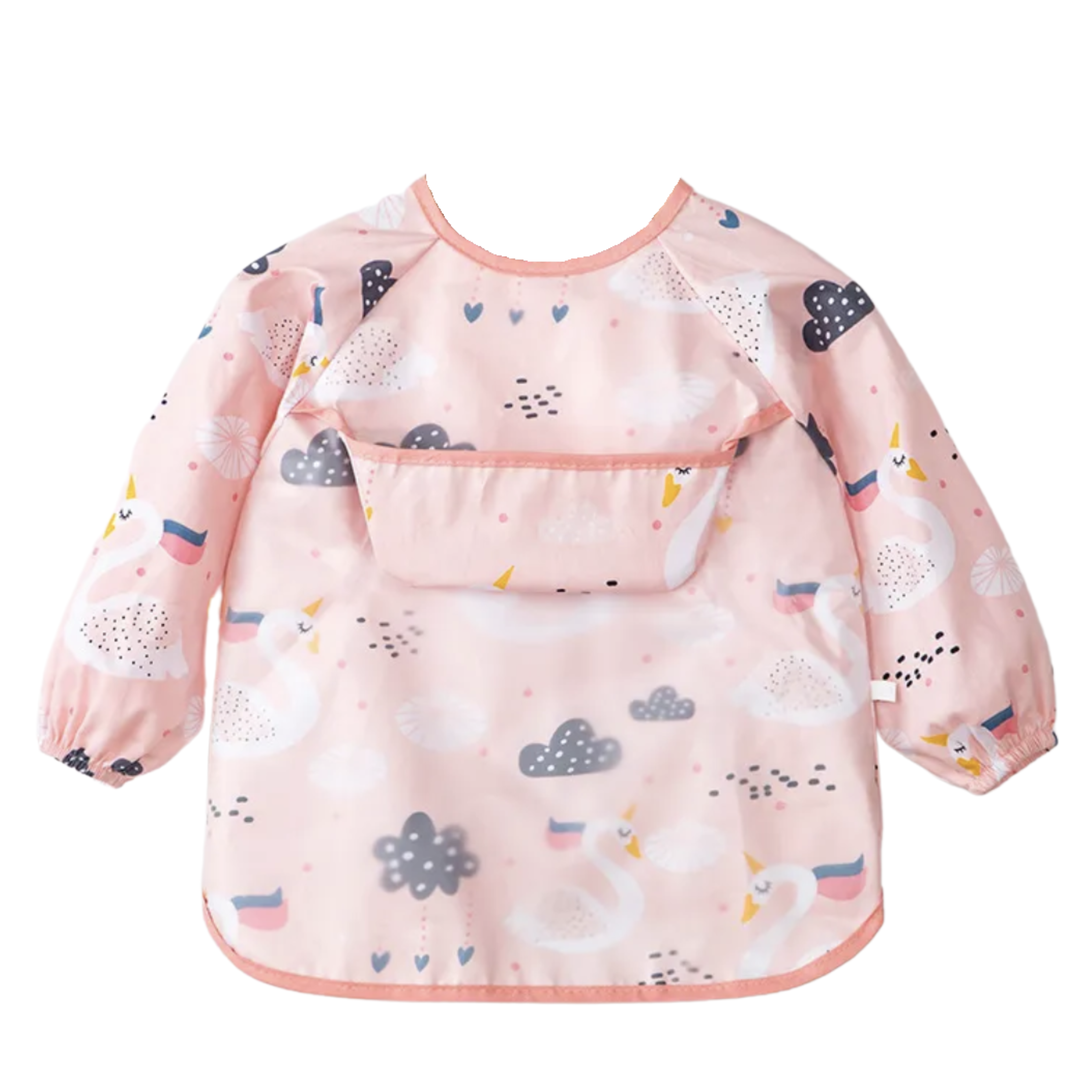 Baby Weaning Long Sleeve Bib (Cotton Inner Lining)