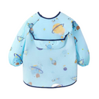 Baby Weaning Long Sleeve Bib (Cotton Inner Lining)