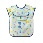 Baby Weaning Short Sleeve Bib (Cotton Inner Lining)
