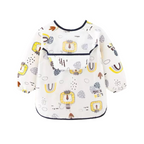 Baby Weaning Long Sleeve Bib (Cotton Inner Lining)