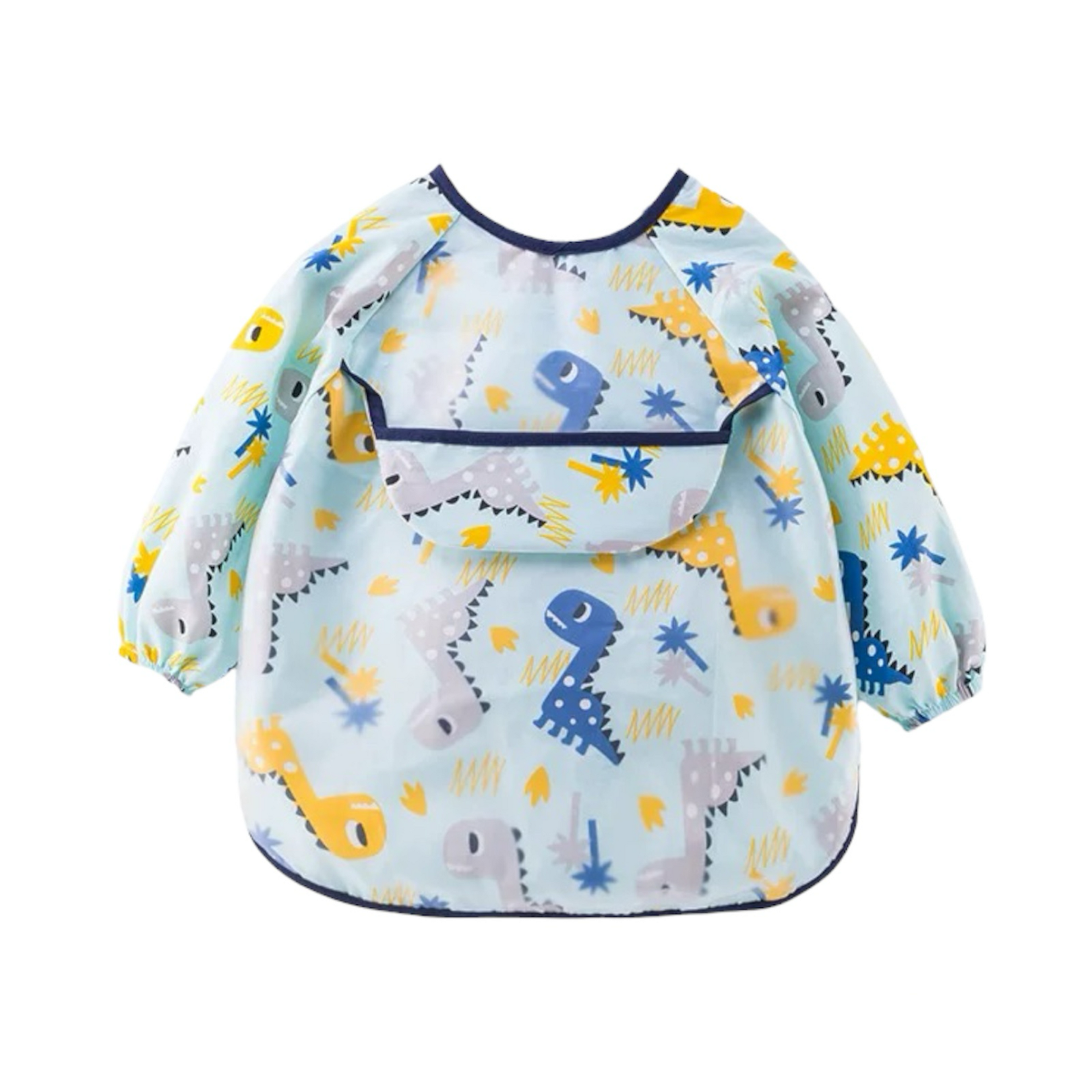 Baby Weaning Long Sleeve Bib (Cotton Inner Lining)