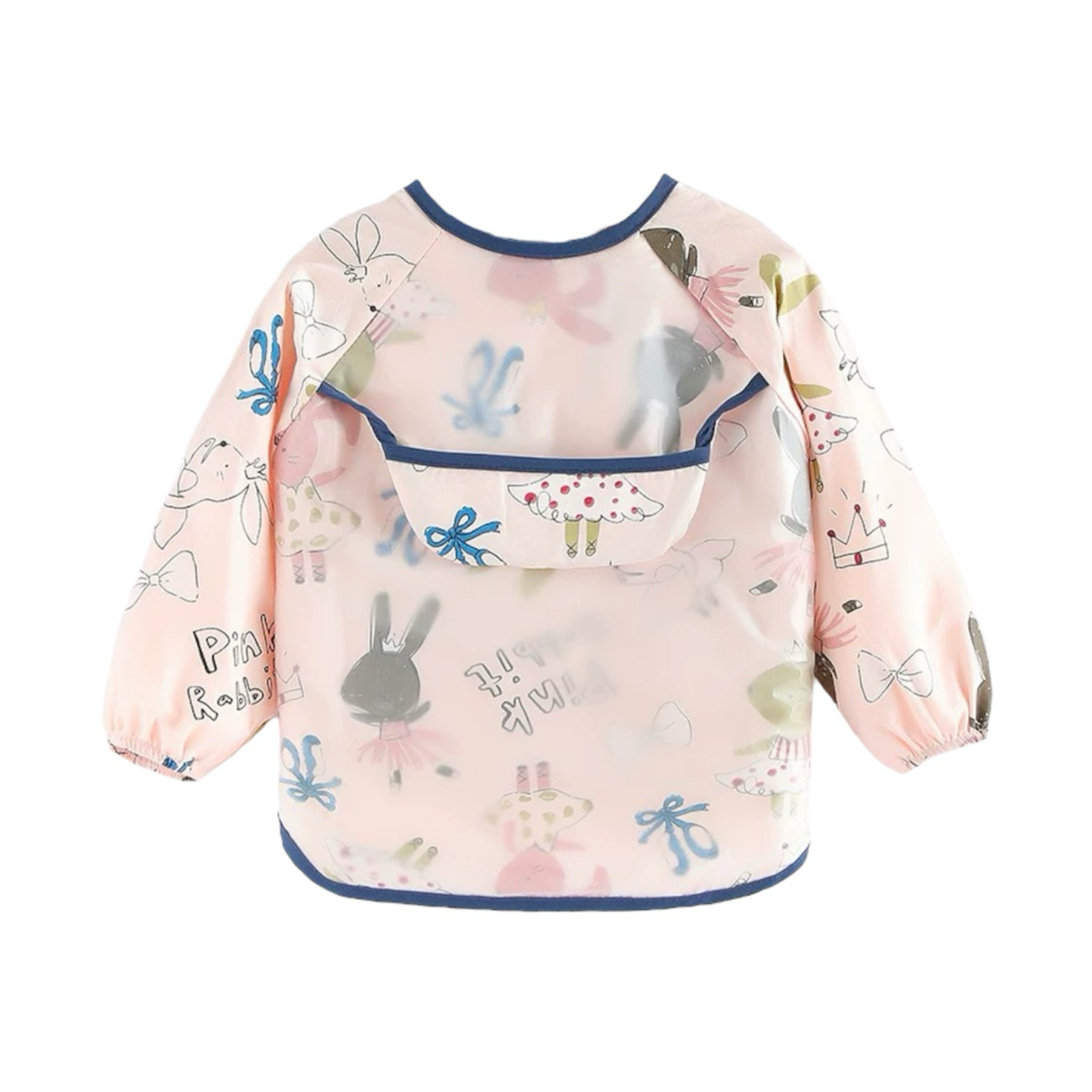 Baby Weaning Long Sleeve Bib (Cotton Inner Lining)