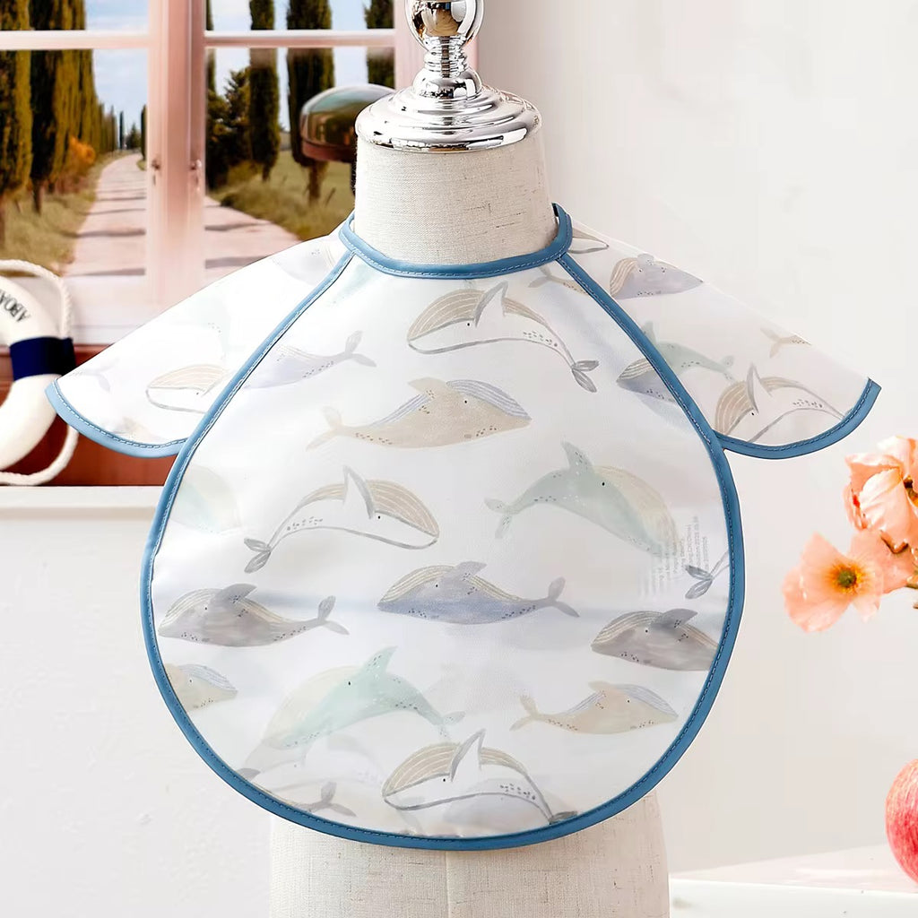 Baby Weaning Frilly Bibs (Length: 30cm)