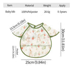 Baby Weaning Frilly Bibs (Length: 30cm)
