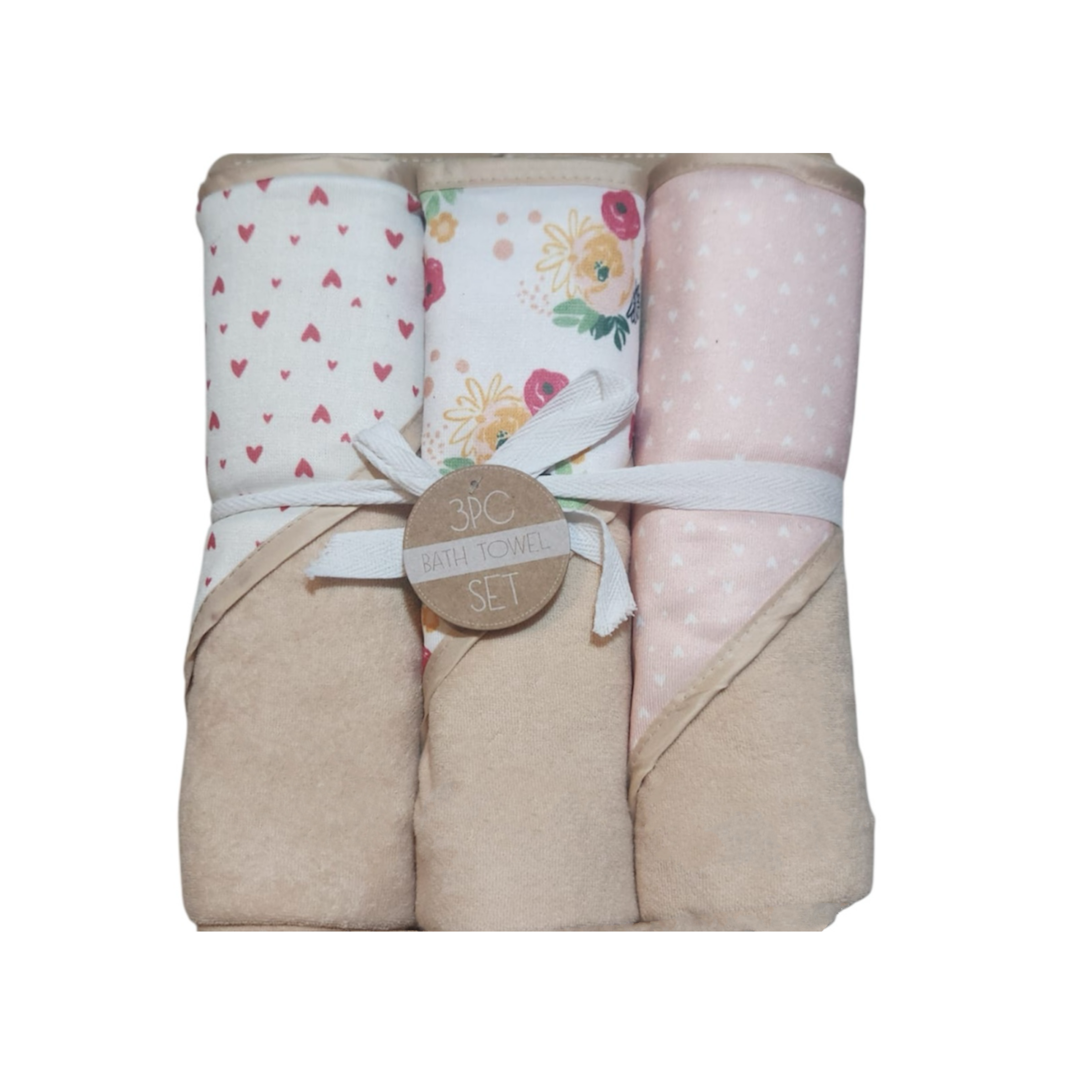Baby Hooded Towel (3pcs)