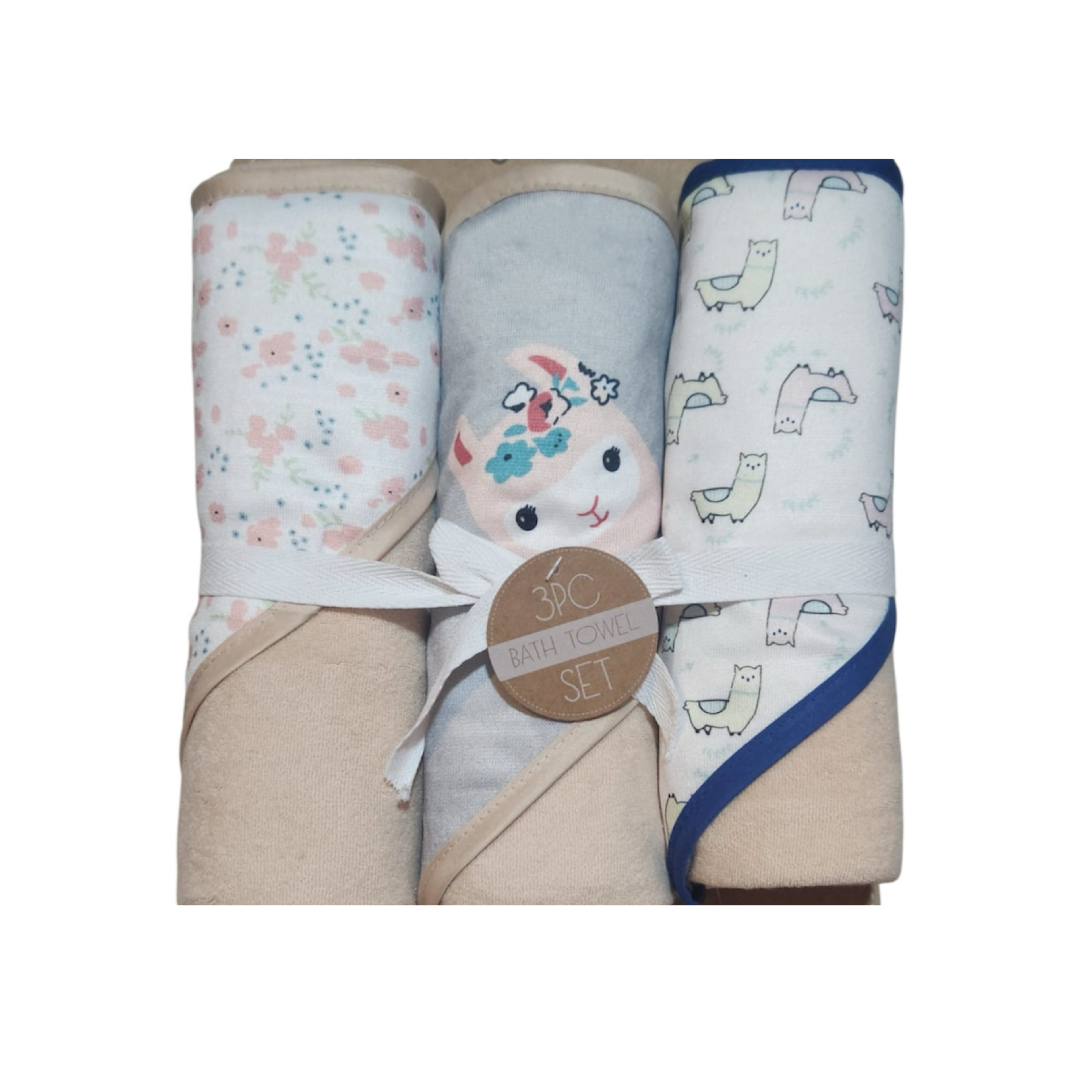 Baby Hooded Towel (3pcs)