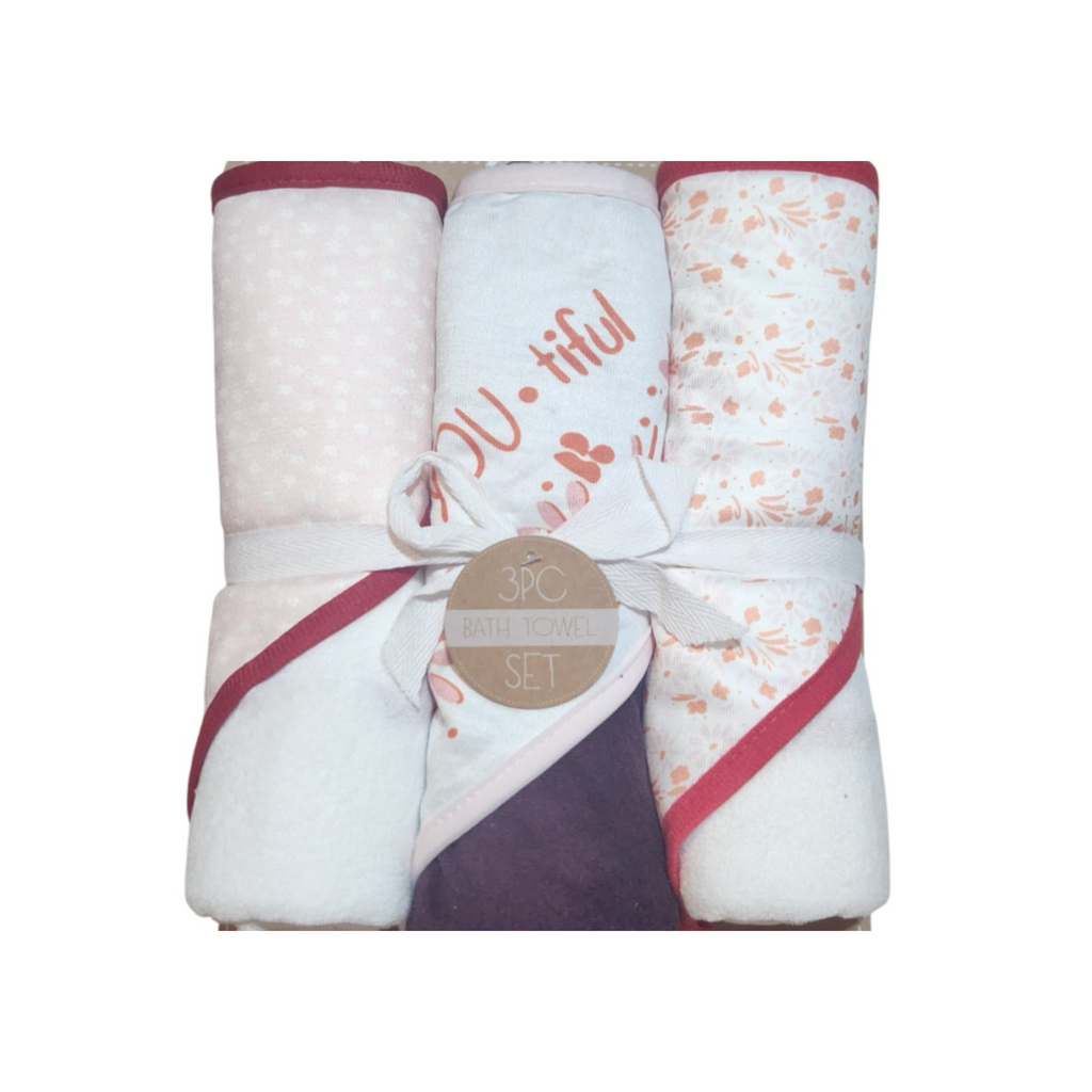 Baby Hooded Towel (3pcs)