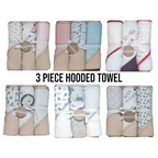 Baby Hooded Towel (3pcs)