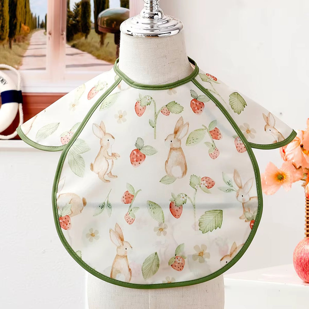 Baby Weaning Frilly Bibs (Length: 30cm)