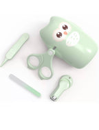 Baby Nail Clipper Set 4 in 1 with Cute Owl Storage Box