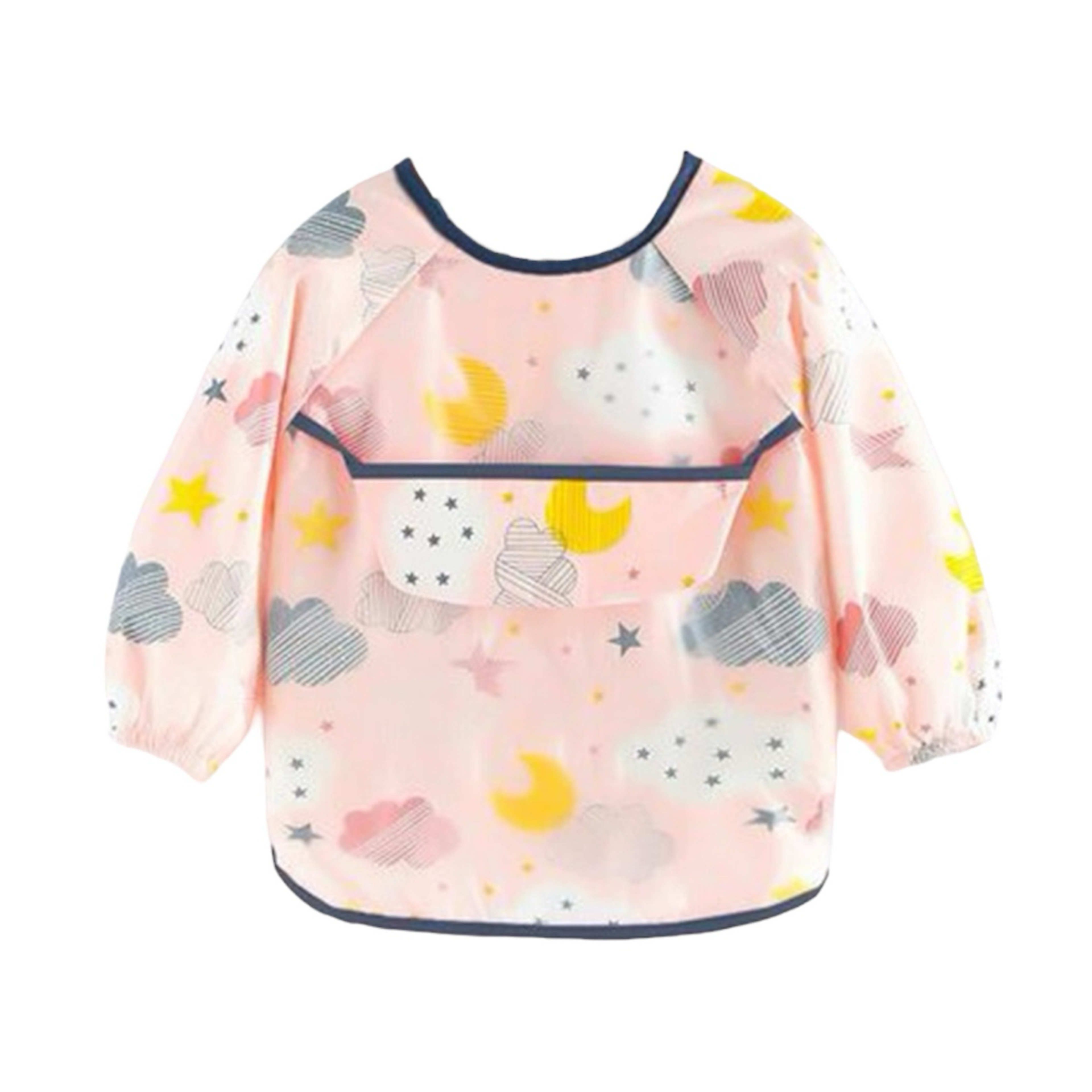 Baby Weaning Long Sleeve Bib (Cotton Inner Lining)