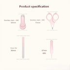 Baby Nail Clipper Set 4 in 1 with Cute Owl Storage Box