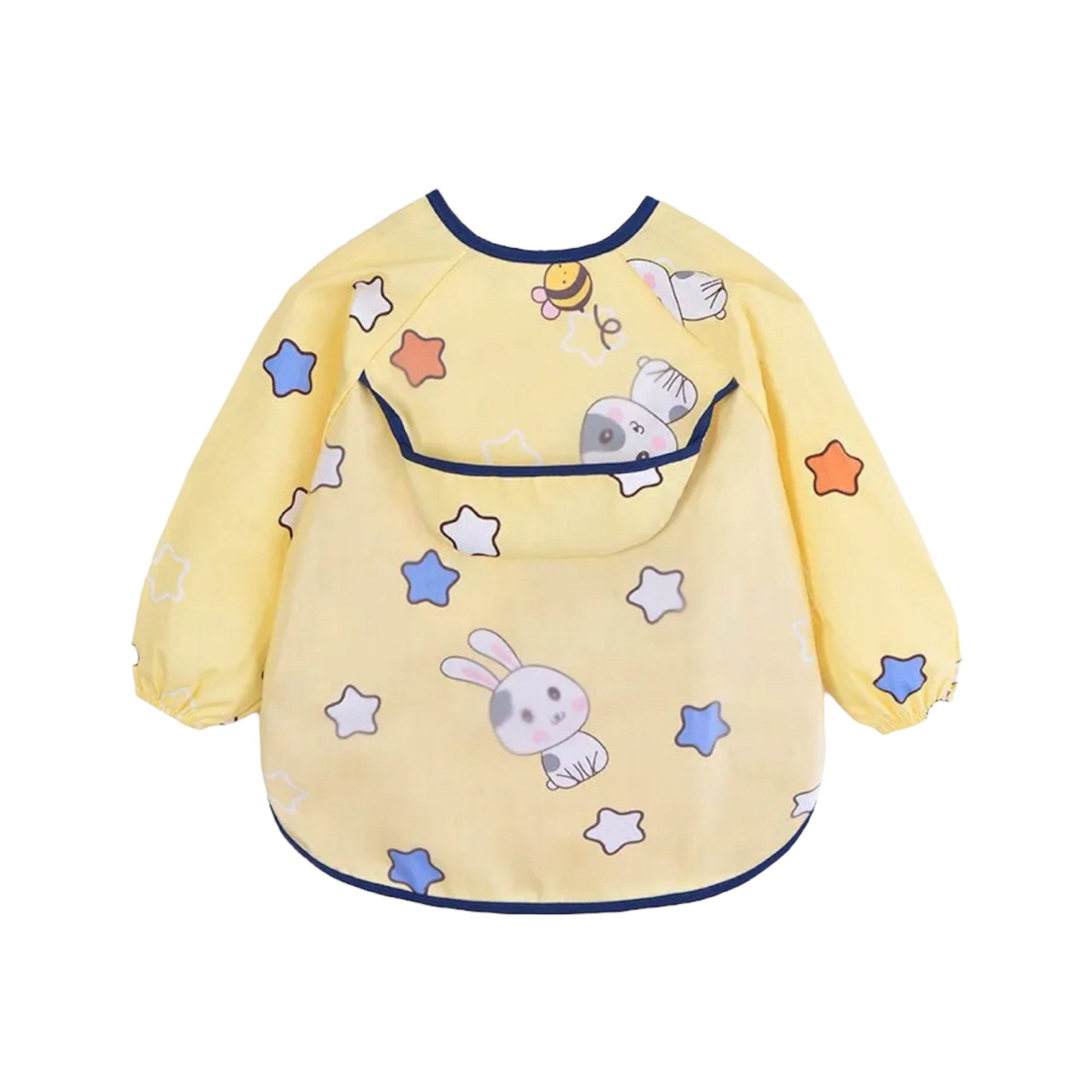 Baby Weaning Long Sleeve Bib (Cotton Inner Lining)